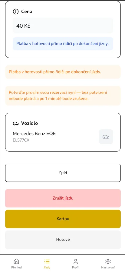 Tlačítka potvrzení