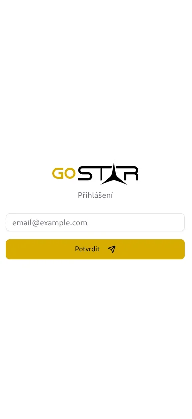 Zadání e‑mailu